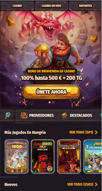 Dragonia Casino mobilapp